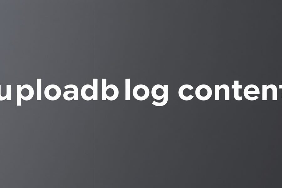 uploadblog content